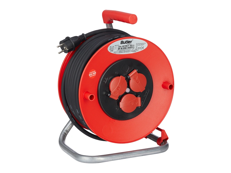 BUTLER PRO Baustellenkabeltrommel 40 m H07RN-F 3G1 | bauwelt Online Shop